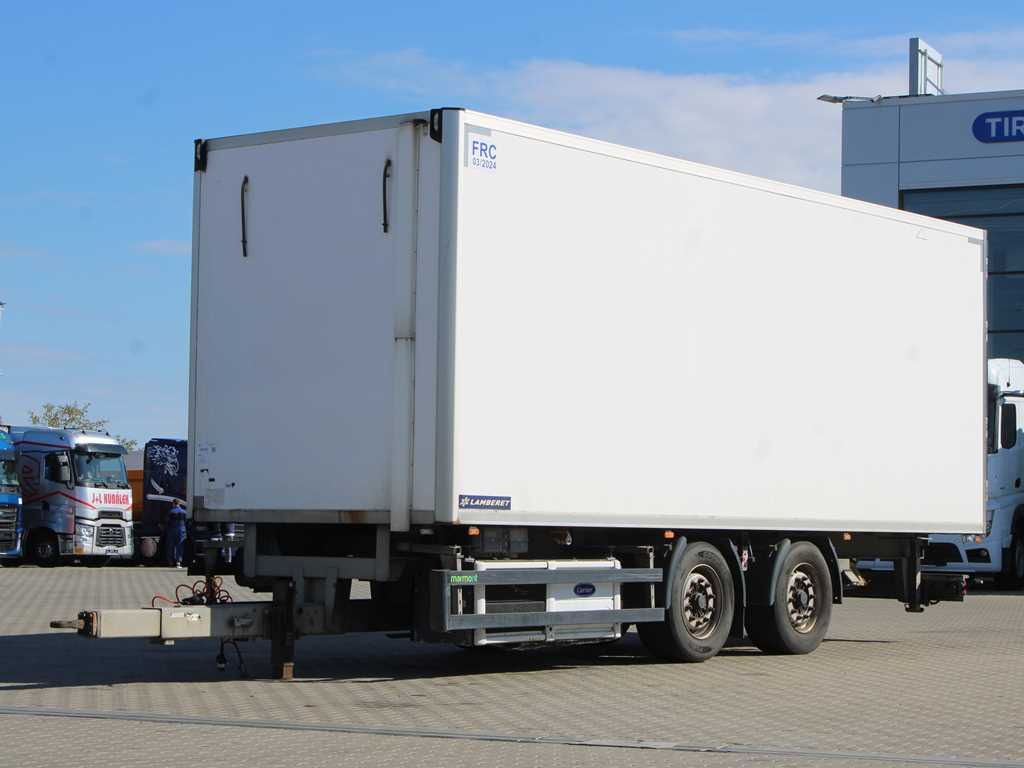 Svan CHT 202, CARRIER SUPRA 850 U, ELECTRIC CONNECTION - Pótkocsi hűtős: 1 kép. Svan CHT 202, CARRIER SUPRA 850 U, ELECTRIC CONNECTION - Pótkocsi hűtős: 1 kép.