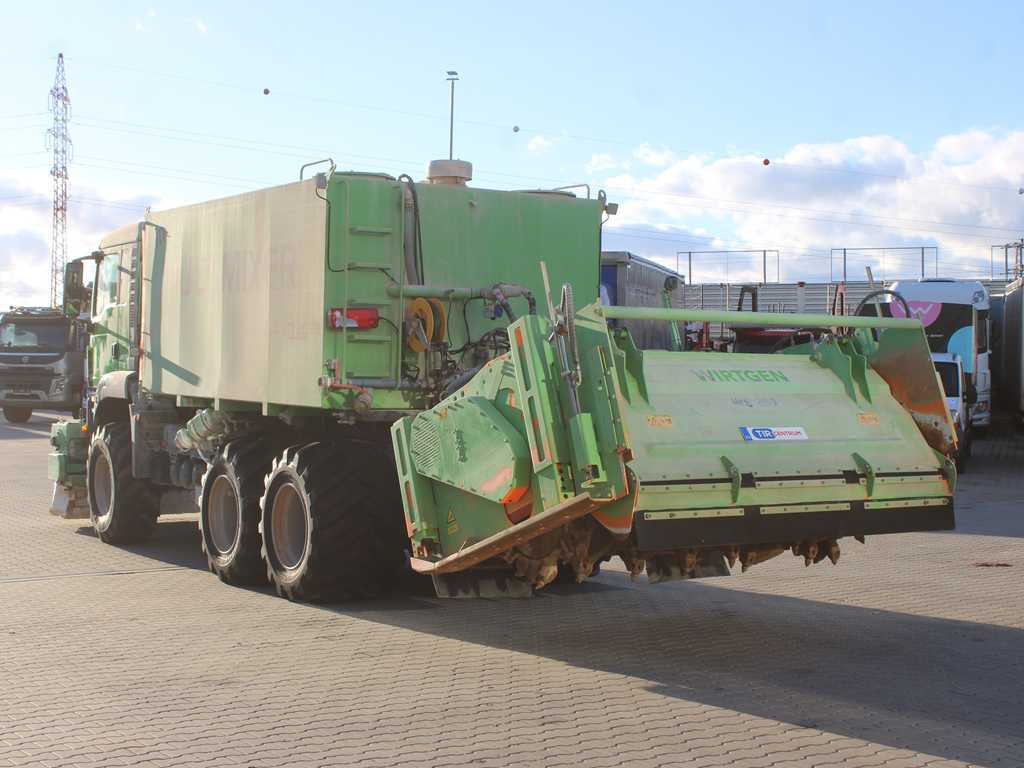 MAN TGS 18.480 6X6 + AMAG multimixer MFT3-19AIO + WIRTGEN WS 250 - Teherautó: 5 kép. MAN TGS 18.480 6X6 + AMAG multimixer MFT3-19AIO + WIRTGEN WS 250 - Teherautó: 5 kép.