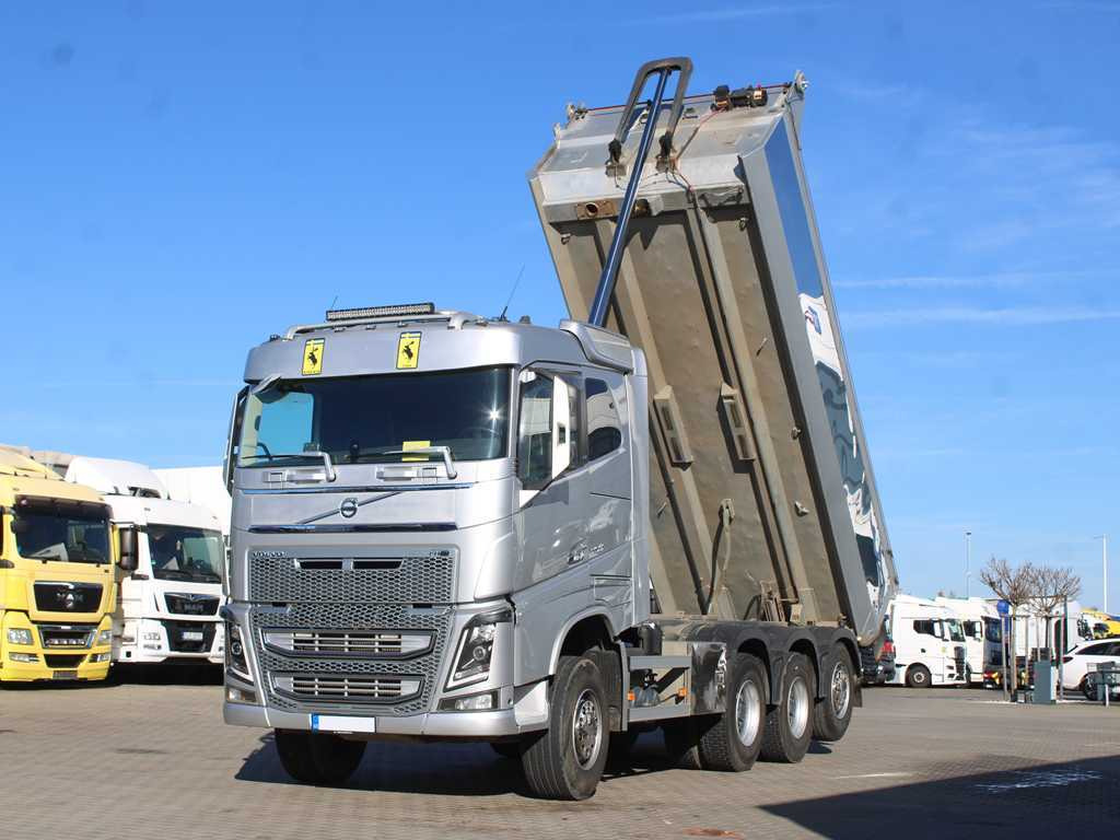 Volvo FH 750, EURO 6, 8X4, LIFTING AXLE, VEB +, 17m³ - Billenőplatós teherautó: 3 kép. Volvo FH 750, EURO 6, 8X4, LIFTING AXLE, VEB +, 17m³ - Billenőplatós teherautó: 3 kép.