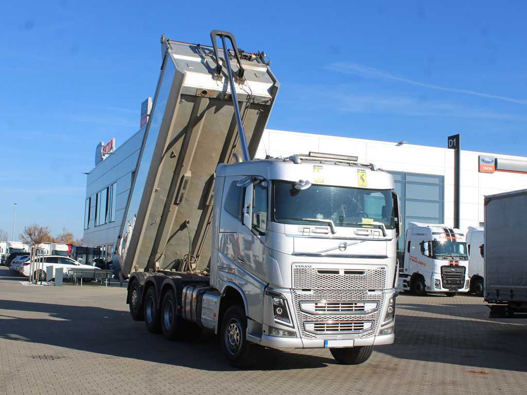 Volvo FH 750, EURO 6, 8X4, LIFTING AXLE, VEB +, 17m³ - Billenőplatós teherautó: 4 kép. Volvo FH 750, EURO 6, 8X4, LIFTING AXLE, VEB +, 17m³ - Billenőplatós teherautó: 4 kép.