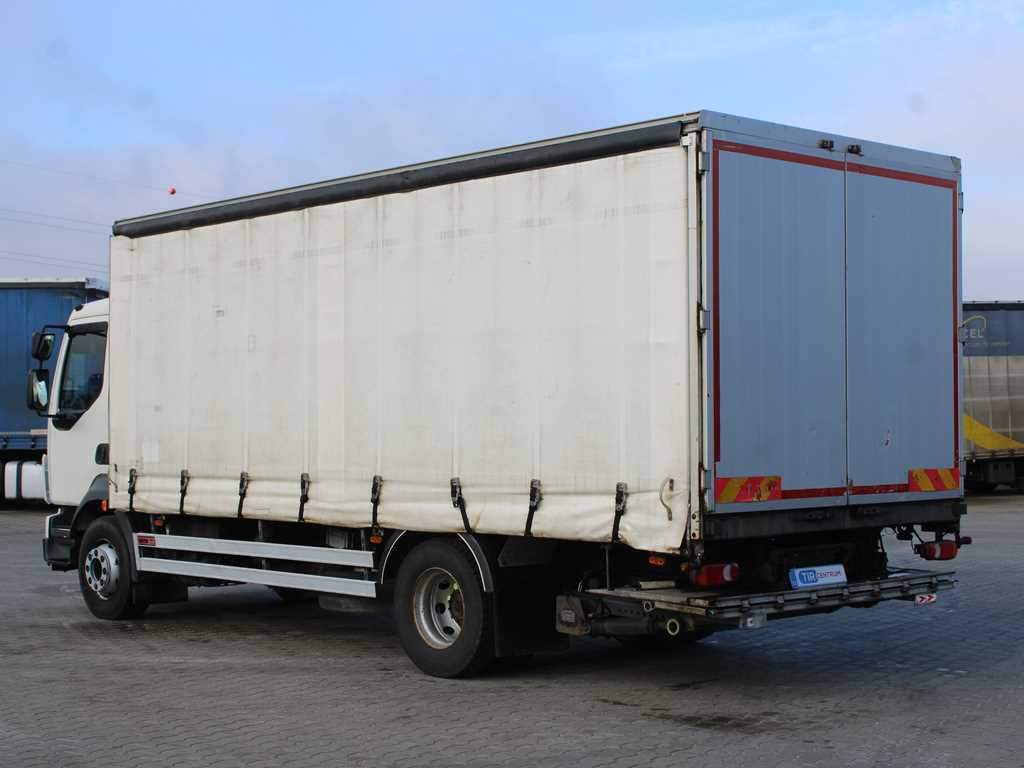 Volvo FL 240, EURO 5, HYDRAULIC FRONT, TIRES 80% - Ponyvás teherautó: 5 kép. Volvo FL 240, EURO 5, HYDRAULIC FRONT, TIRES 80% - Ponyvás teherautó: 5 kép.