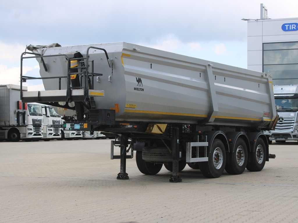 Wielton NW-3, LIFTING AXLE, SAF, HARDOX, 32m³ - Félpótkocsi billenőplatós: 1 kép. Wielton NW-3, LIFTING AXLE, SAF, HARDOX, 32m³ - Félpótkocsi billenőplatós: 1 kép.