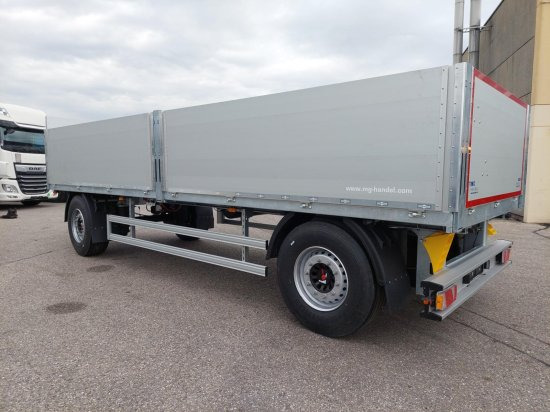 HUMBAUR Baustoffanhänger, 7,1 Meter ,Neufahrzeug, SAF-Achsen - Platós pótkocsi: 2 kép. HUMBAUR Baustoffanhänger, 7,1 Meter ,Neufahrzeug, SAF-Achsen - Platós pótkocsi: 2 kép.