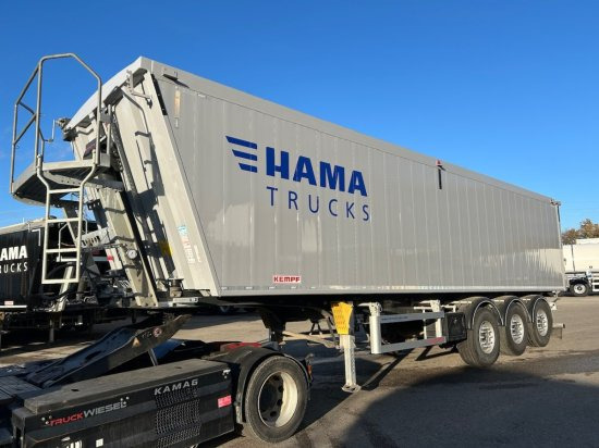 Kempf SKM AK 39 Alu-Kastenmulde 55m³ Rollplane - Félpótkocsi billenőplatós: 1 kép. Kempf SKM AK 39 Alu-Kastenmulde 55m³ Rollplane - Félpótkocsi billenőplatós: 1 kép.