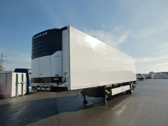 Krone SZ/K Carrier Maxima 1300 1-achsauflieger mit Hebebühne - Félpótkocsi hőszigetelt: 3 kép. Krone SZ/K Carrier Maxima 1300 1-achsauflieger mit Hebebühne - Félpótkocsi hőszigetelt: 3 kép.