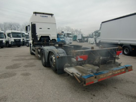 Cserefelépítményes teherautó MAN TGX 26.460 XXL  6x2 Liftachse Euro 6 Unterfaltbühne: 6 kép.