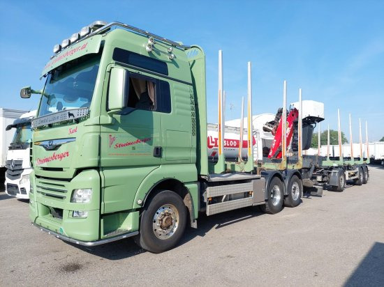 MAN TGX 26.500 6x4x4 Holztransporter, Motor Neu OHNE ANHÄNGER - Rönkszállító teherautó, Darus autó: 1 kép. MAN TGX 26.500 6x4x4 Holztransporter, Motor Neu OHNE ANHÄNGER - Rönkszállító teherautó, Darus autó: 1 kép.