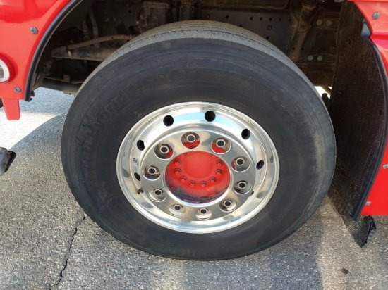 Platós teherautó, Darus autó MAN TGX 26.510 BL Pritsche, Intarder,   HIAB X-HIPRO 558EP-5,  Alu-Felgen, Lenkachse,: 14 kép.