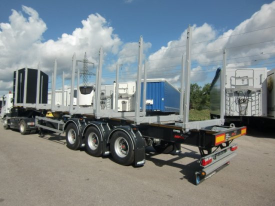 MEGA TIMBER LONG Holzauflieger 8 Rungenpaare 3. Achse Liftachse - Rönkszállító félpótkocsi: 4 kép. MEGA TIMBER LONG Holzauflieger 8 Rungenpaare 3. Achse Liftachse - Rönkszállító félpótkocsi: 4 kép.