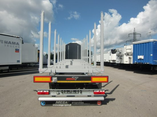 MEGA TIMBER LONG Holzauflieger 8 Rungenpaare 3. Achse Liftachse - Rönkszállító félpótkocsi: 5 kép. MEGA TIMBER LONG Holzauflieger 8 Rungenpaare 3. Achse Liftachse - Rönkszállító félpótkocsi: 5 kép.