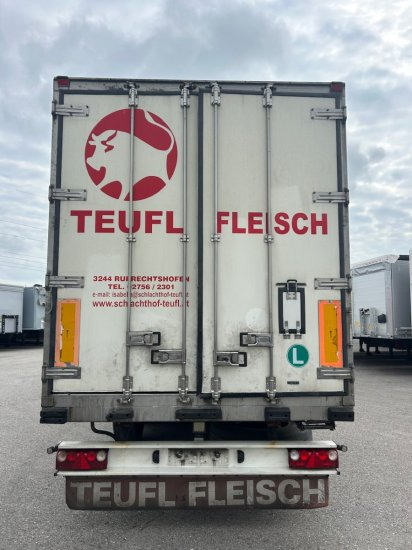 Menci Fleischkühler Rohrbahnen, Liftachse, BPW, light weight - Félpótkocsi hőszigetelt: 3 kép. Menci Fleischkühler Rohrbahnen, Liftachse, BPW, light weight - Félpótkocsi hőszigetelt: 3 kép.