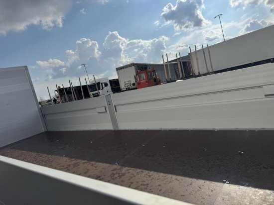 Platós teherautó, Darus autó Mercedes-Benz Actros 2653, Retarder, Pritsche, Hiab Hipro 232 ES5: 8 kép.