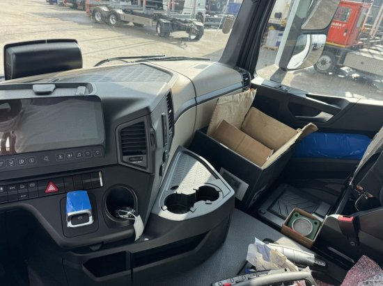 Platós teherautó, Darus autó Mercedes-Benz Actros 2653, Retarder, Pritsche, Hiab Hipro 232 ES5: 10 kép.