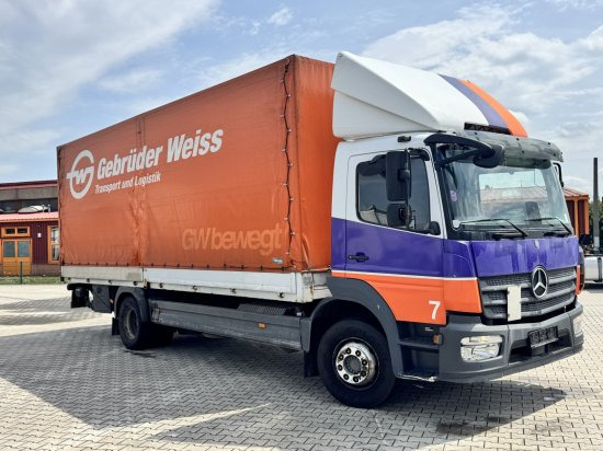 Mercedes-Benz Atego N2 Euro 6 - Ponyvás teherautó: 2 kép. Mercedes-Benz Atego N2 Euro 6 - Ponyvás teherautó: 2 kép.