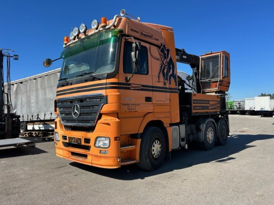 Mercedes-Benz Actros 2654 / V8 6x4 SZM, Kipphydraulik Blatt-Luft, E4 - Nyergesvontató: 1 kép. Mercedes-Benz Actros 2654 / V8 6x4 SZM, Kipphydraulik Blatt-Luft, E4 - Nyergesvontató: 1 kép.