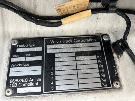 Nyergesvontató Volvo FH 500 EURO 6, I-Shift, Globetrotter, Standklima: 10 kép.
