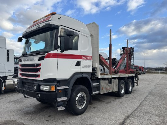 Scania G490 6X6  Blatt-Blatt Penz Kran 12.Z8.70 - Rönkszállító teherautó, Darus autó: 3 kép. Scania G490 6X6  Blatt-Blatt Penz Kran 12.Z8.70 - Rönkszállító teherautó, Darus autó: 3 kép.