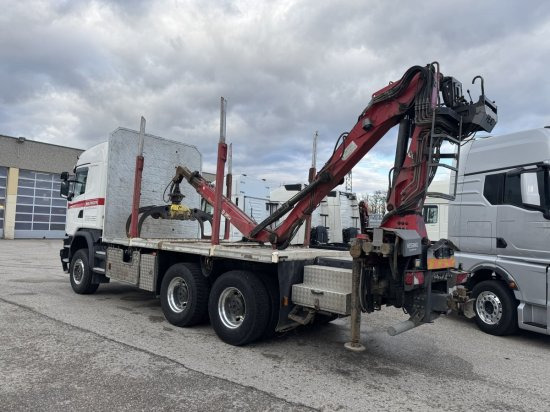 Scania G490 6X6 Blatt-Blatt Penz Kran 12.Z8.70 - Rönkszállító teherautó, Darus autó: 4 kép. Scania G490 6X6 Blatt-Blatt Penz Kran 12.Z8.70 - Rönkszállító teherautó, Darus autó: 4 kép.