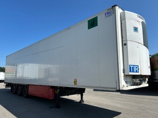 Schmitz SCB S3B SKO24, Kühlauflieger, TK SLXe 400, Liftachse, Fleischbahnen - Félpótkocsi hőszigetelt: 3 kép. Schmitz SCB S3B SKO24, Kühlauflieger, TK SLXe 400, Liftachse, Fleischbahnen - Félpótkocsi hőszigetelt: 3 kép.