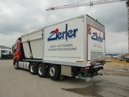 Volvo FH 500 8X4*4 Euro 6, Retarder, Tierkörpertransport Voll Luft - Teherautó: 4 kép. Volvo FH 500 8X4*4 Euro 6, Retarder, Tierkörpertransport Voll Luft - Teherautó: 4 kép.