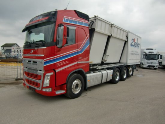 Volvo FH 500 8X4*4 Euro 6, Retarder, Tierkörpertransport Voll Luft - Teherautó: 3 kép. Volvo FH 500 8X4*4 Euro 6, Retarder, Tierkörpertransport Voll Luft - Teherautó: 3 kép.