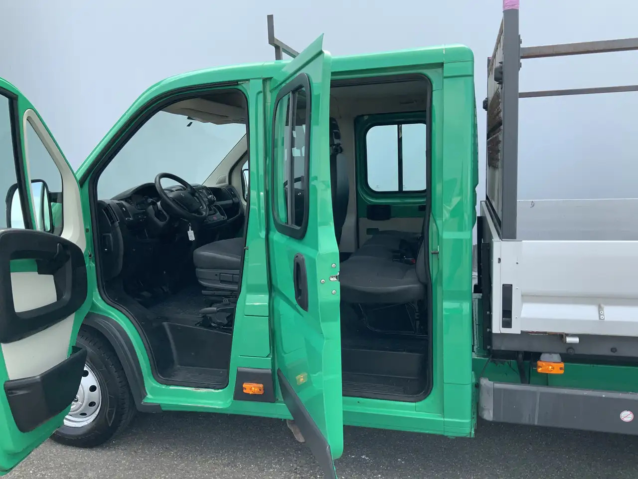 Platós kisteherautó, Duplakabinos kisteherautó Citroen Jumper 35 2.2 HDI L3 Dub Cab Pick Up 6 Zits Trekhaak 3000: 7 kép.