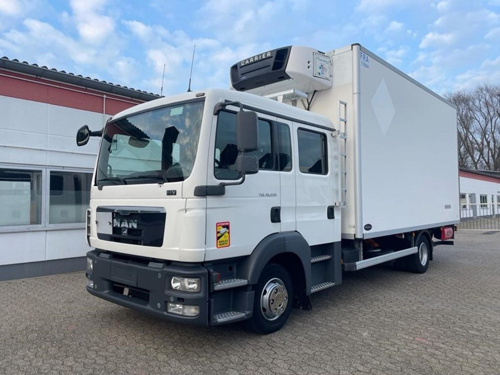 MAN TGL 10.220 Doka Blumentransporter - Hűtős teherautó: 1 kép. MAN TGL 10.220 Doka Blumentransporter - Hűtős teherautó: 1 kép.