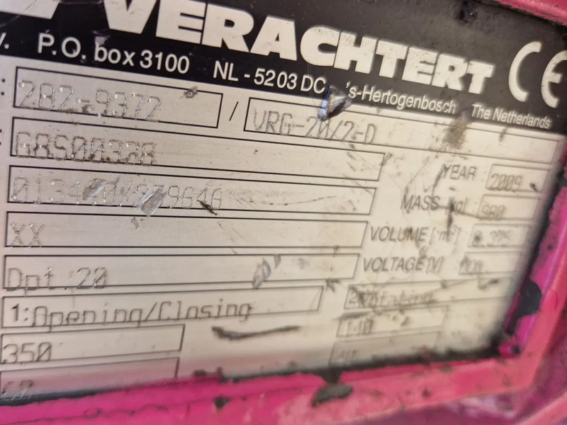 Verachtert VRG 20/2-D roterende sorteergrijper - Polip kanál - Építőipari gépek: 2 kép. Verachtert VRG 20/2-D roterende sorteergrijper - Polip kanál - Építőipari gépek: 2 kép.