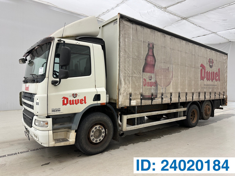DAF CF75.310 - Ponyvás teherautó: 1 kép. DAF CF75.310 - Ponyvás teherautó: 1 kép.