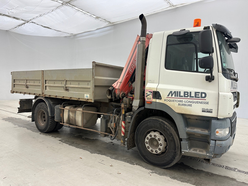 DAF CF85.360 - Billenőplatós teherautó, Darus autó: 3 kép. DAF CF85.360 - Billenőplatós teherautó, Darus autó: 3 kép.