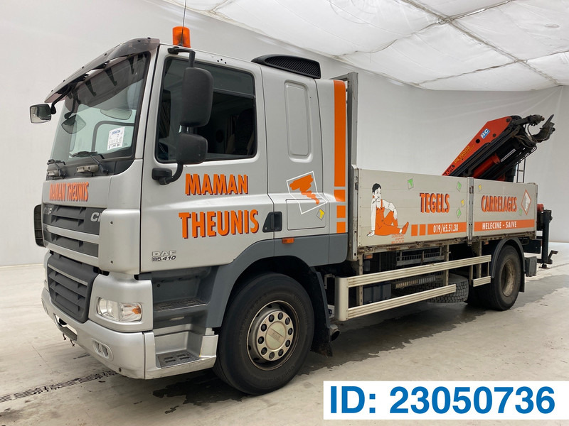 DAF CF85.410 - Platós teherautó, Darus autó: 1 kép. DAF CF85.410 - Platós teherautó, Darus autó: 1 kép.