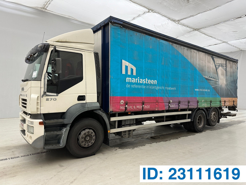 Iveco Stralis 270 - 6x2 - Ponyvás teherautó: 1 kép. Iveco Stralis 270 - 6x2 - Ponyvás teherautó: 1 kép.