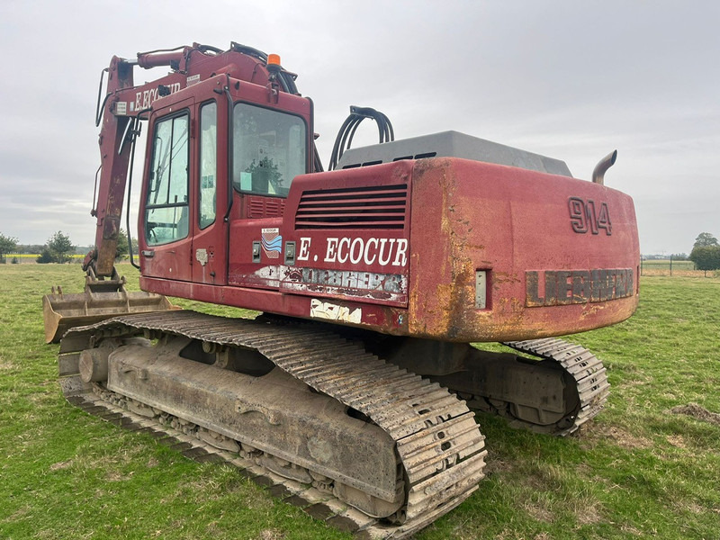Liebherr R914 HD SL Litronic - Lánctalpas kotró: 4 kép. Liebherr R914 HD SL Litronic - Lánctalpas kotró: 4 kép.