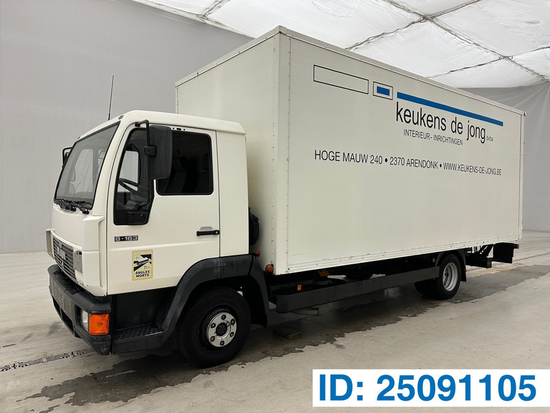 MAN 8.163 - Dobozos felépítményű teherautó: 1 kép. MAN 8.163 - Dobozos felépítményű teherautó: 1 kép.