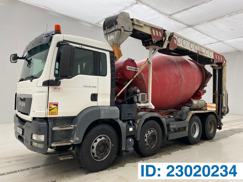 MAN TGS 32.400 - 8x4 - Betonmixer: 1 kép. MAN TGS 32.400 - 8x4 - Betonmixer: 1 kép.