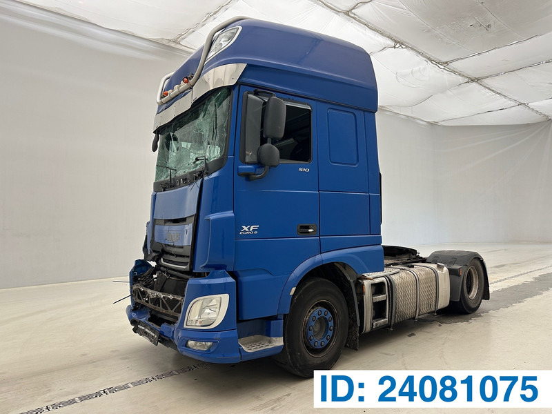 DAF XF 510 Super Space Cab - Nyergesvontató: 1 kép. DAF XF 510 Super Space Cab - Nyergesvontató: 1 kép.