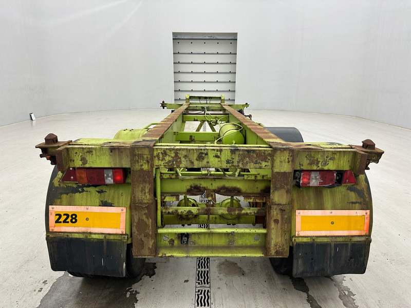 Félpótkocsi cserefelépítményes Pacton Skelet 20 ft: 6 kép.