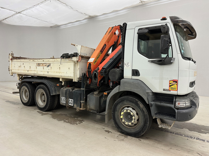 Renault Kerax 420 DCi - 6x4 - Billenőplatós teherautó, Darus autó: 3 kép. Renault Kerax 420 DCi - 6x4 - Billenőplatós teherautó, Darus autó: 3 kép.