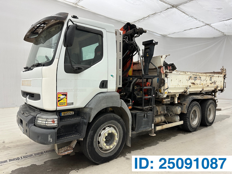 Renault Kerax 420 DCi - 6x4 - Billenőplatós teherautó, Darus autó: 1 kép. Renault Kerax 420 DCi - 6x4 - Billenőplatós teherautó, Darus autó: 1 kép.