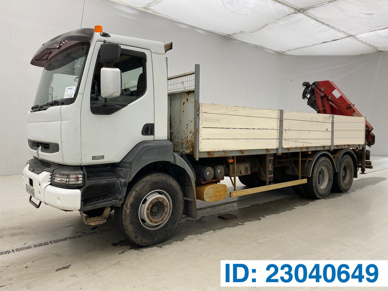 Renault Kerax 420 DCi - 6x4* - Platós teherautó, Darus autó: 1 kép. Renault Kerax 420 DCi - 6x4* - Platós teherautó, Darus autó: 1 kép.