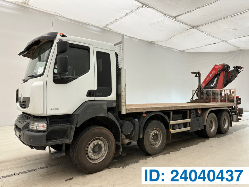 Renault Kerax 460 DXi - 8x4* - Platós teherautó, Darus autó: 1 kép. Renault Kerax 460 DXi - 8x4* - Platós teherautó, Darus autó: 1 kép.