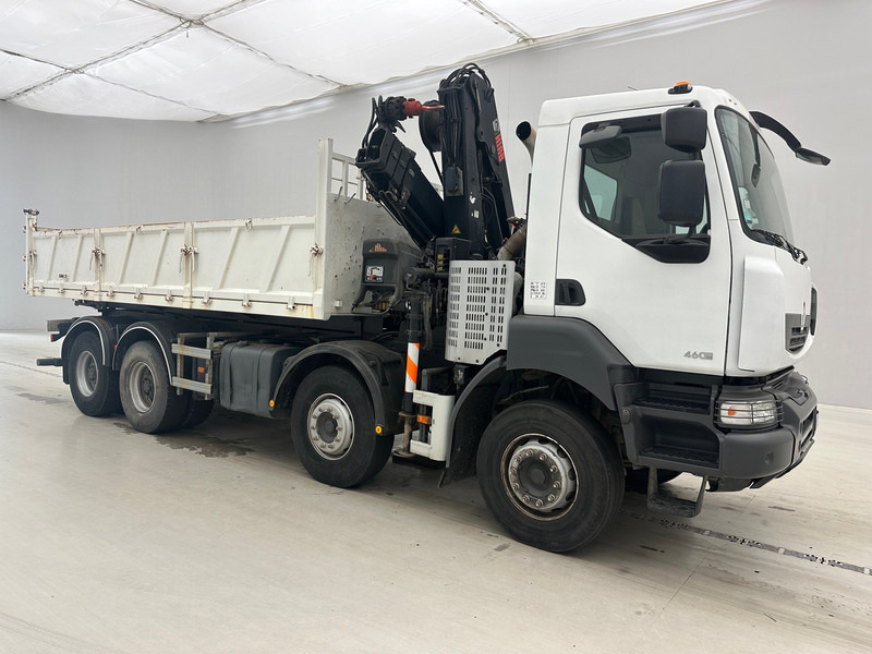 Renault Kerax 460 DXi - 8x4* - Billenőplatós teherautó, Darus autó: 3 kép. Renault Kerax 460 DXi - 8x4* - Billenőplatós teherautó, Darus autó: 3 kép.