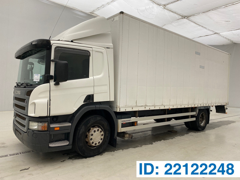 Scania P230* - Dobozos felépítményű teherautó: 1 kép. Scania P230* - Dobozos felépítményű teherautó: 1 kép.