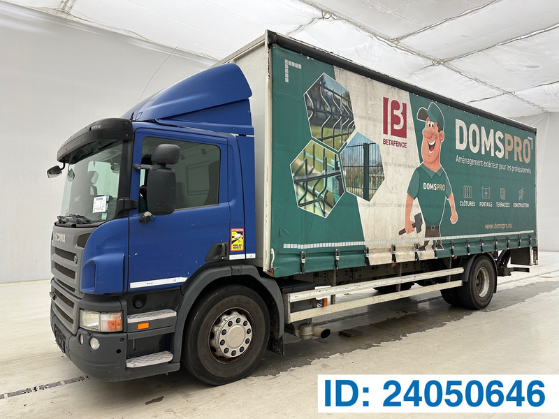 Scania P230 - Ponyvás teherautó: 1 kép. Scania P230 - Ponyvás teherautó: 1 kép.