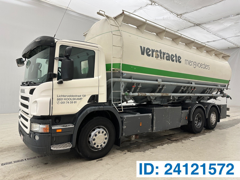 Scania P310 - 6x2 - Tartályos teherautó: 1 kép. Scania P310 - 6x2 - Tartályos teherautó: 1 kép.