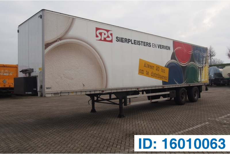 Talson Box semi-trailer - Félpótkocsi dobozos: 1 kép. Talson Box semi-trailer - Félpótkocsi dobozos: 1 kép.