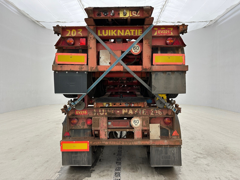 Van Hool Stack 4 x skelet 20 ft - Félpótkocsi cserefelépítményes: 5 kép. Van Hool Stack 4 x skelet 20 ft - Félpótkocsi cserefelépítményes: 5 kép.