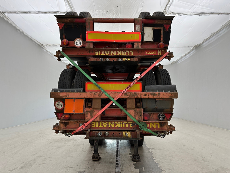 Van Hool Stack 4 x skelet 20 ft - Félpótkocsi cserefelépítményes: 2 kép. Van Hool Stack 4 x skelet 20 ft - Félpótkocsi cserefelépítményes: 2 kép.