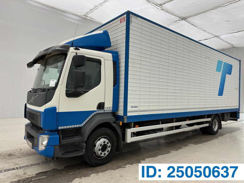 Volvo FL 280 - Dobozos felépítményű teherautó: 1 kép. Volvo FL 280 - Dobozos felépítményű teherautó: 1 kép.