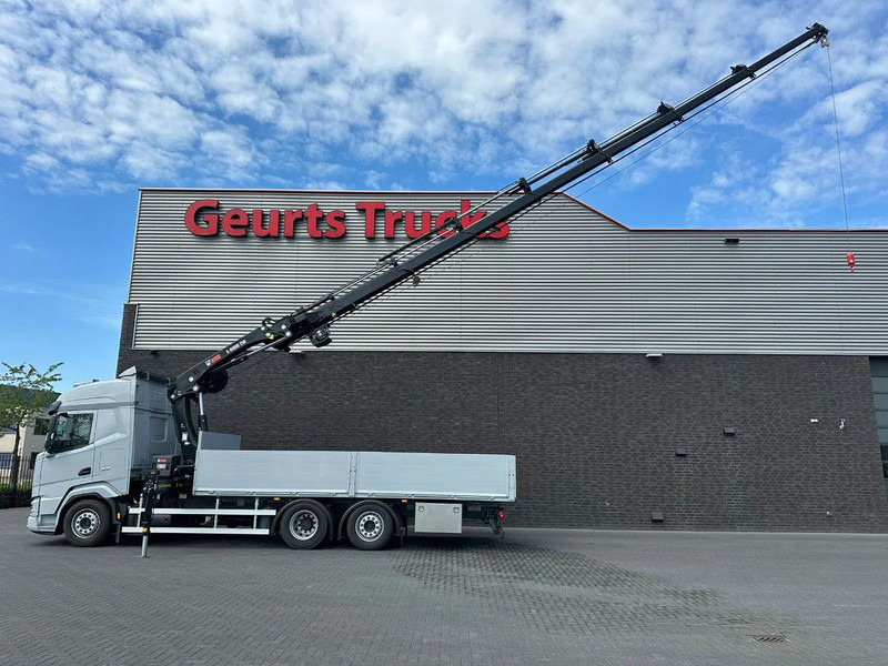 DAF XF 530 OPENLAADBAK / PRITSCHE / FLATBED MET HIAB X-HIDUO 258 E-7 + LIER KRAAN / KRAN / CRANE/ GRUA *NIEUW* - Darus autó: 4 kép. DAF XF 530 OPENLAADBAK / PRITSCHE / FLATBED MET HIAB X-HIDUO 258 E-7 + LIER KRAAN / KRAN / CRANE/ GRUA *NIEUW* - Darus autó: 4 kép.